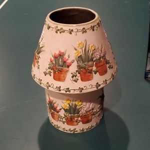 Yankee Candle large candle holder with shade